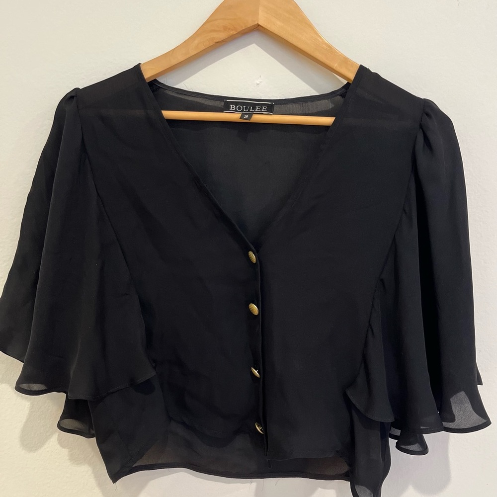 Vintage Boulee Silk Top